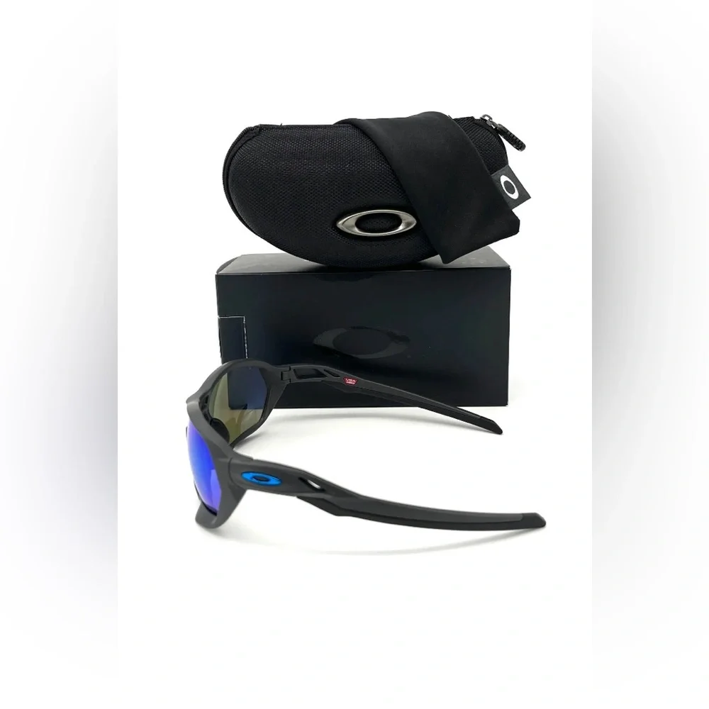 OAKLEY PLAZMA (A) OO9019-05 Matte Carbon / Prizm Sapphire 59mm Sunglasses
